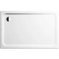Kaldewei SUPERPLAN CLASSIC 388 Duschwanne mit Wannenträger 447847981001 extraflach, 80 x 90 cm mit Invisible Grip, glänzend, alpinweiß