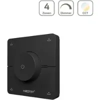 MiBoxer Single Color + CCT 4 Szenen Wandfernbedienung Rotaiting Wheel schwarz K0...