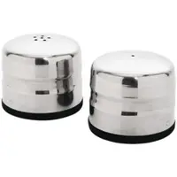 Gastronoble Olympia Jumbo Salz- und Pfefferstreuer | 140ml | Edelstahl | 4 Sets
