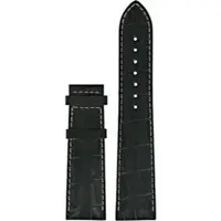 Certina - Leder Lederarmband ohne Schließe 21mm/18mm C610014940 - alligator-prägung,rind,schwarz