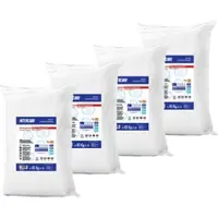 Intercabo 40 kg Waschpulver für Waschmaschinen | Für weiße und farbige Kleidung | Pulverwaschmittel | Waschpulver | 4 x 10kg Säcke
