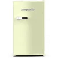 Respekta Kühlschrank Gefrierfach freistehend Retro 83 cm 90 Liter Creme