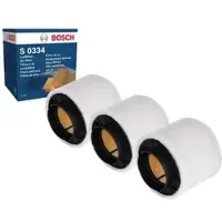 Bosch 3x Luftfilter F 026 400 334 für Audi A5