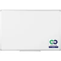 BI-Office umweltfreundliches Whiteboard Earth, lackierte Stahloberfläche, magnethaftend, mit Aluminiumrahmen, 120 x 90 cm