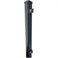 FA-Bausysteme Zaunpfosten Anthrazit Klemmplättchen Höhe: 1430 mm