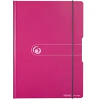 Herlitz Klemmbrettmappe PF Polyfoam A4 beere to go Packung mit 10 Stück