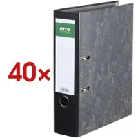 OTTO Office 40er-Pack Ordner »Classic« schwarz, 8x32x28.5 cm