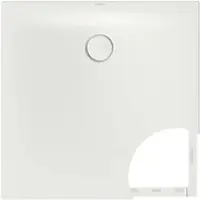 Bette rechteck Duschwanne „BetteFloor Side“ 1500 × 900 mm ohne Oberflächenbeschichtung, mit BetteGlasur Plus, mit Minimum-Wannenträger, in Calypso