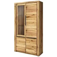 Sconto Vitrine Greta ¦ holzfarben ¦ Maße (cm): B: 108 H: 199 T: 40.0