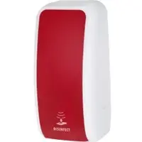 JM Metzger COSMOS Sensordesinfektionsmittelspender COSMOS-5400-D , Farbe: weiß/rot