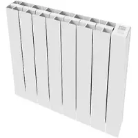 FONDITAL Aluminium-Heizkörper Elektrisch E-Blitz Core 1500Watt, RAL 9010