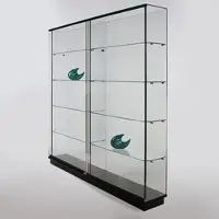 JTF-Vitrinen 8 Fachboden abschließbare Glasvitrine Schrankvitrine Dialog DLG-11E