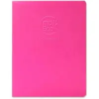 Clairefontaine 10x Crok'Book, Skizzenheft 17x22, 24 Blatt weiß 90g, Hochformat - Fuchsia 60335C