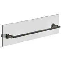 Gessi Inciso Handtuchhalter 600 mm, Montage an Glaswand, 58617