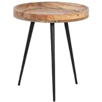 By Living Beistelltisch Ava ca.45x50x45cm Mangoholz massiv