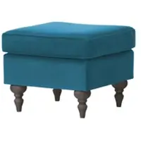 Sofa.de Hocker ¦ türkis/petrol ¦ Maße (cm): B: 55 H: 44 T: 55.0