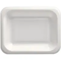 Papstar 600 Siegelschalen, XPS 900 ml 4,2 cm x 18,5 cm x 23,5 cm weiss laminiert