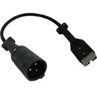 TVH Parts Golfcar Stecker 3pin für Club Car 48V 160cm inkl. Anderson SB50