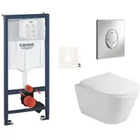 GROHE Glacera Ava Wand-WC Set für Vorwandmontage SIKOGRSAVASA