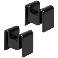 Bonton Verbindungsset für Circubin Abfallbehälter, 2 Kunststoffverbinder, B 15 x T 23 x H 22 mm, anthrazit