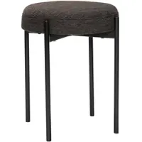 Hubsch - Silo Hocker, H 45 cm, schwarz