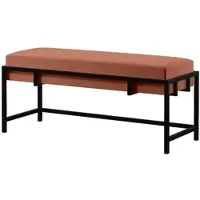 Möbel Kraft Polsterbank Lamo , rosa/pink , Maße (cm): B: 100 H: 45
