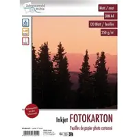 Autre 120 Blatt Foto-Karton, matt, beidseitig, A4