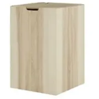 Möbel Kraft Wäschebox auf Rollen Fresh , holzfarben , Maße (cm): B: 42 H: 63,5 T: 42.0