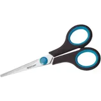 Westcott Universalschere SoftGrip 13 cm schwarz/blau Packung mit 12 Stück