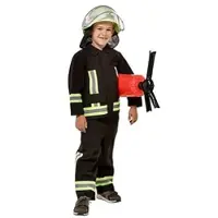 Buttinette Feuerwehrmann "Fire" Kostüm für Kinder