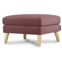 Konsimo Hocker Tagio ¦ rosa/pink ¦ Maße (cm): B: 80 H: 46