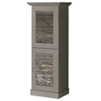 Maison bleue Kommode Fancy , grau , Maße (cm): B: 65,7 H: 163,5 T: 48.0