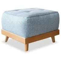 Miuform Fußhocker Dazzling Daisy , blau , Maße (cm): B: 56 H: 42