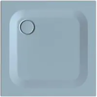 Bette BetteUltra Rechteck-Duschwanne mit Minimum-Wannenträger, 850x850x25mm, 1589-418T1
