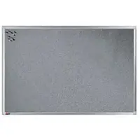 Dots Textil-Pinnwand 90 x 60 cm grau