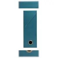 Exacompta 89603E 5x Transferbox, Rückenbreite 90mm, 25,5x9x34 cm für DIN A4, Office by me - Blau