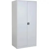 Ceha Akten- und Mehrzweck Kleiderschrank 195 x 92 x 42 cm in lichtgrau