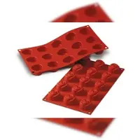Schneider - Silikonbackform Rose, Ø 44 mm, Höhe: 27 mm
