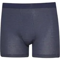 Esge Feinripp Ringel Hose Kurz 5er Pack | 7 (XL) | Marine (ES-0040)