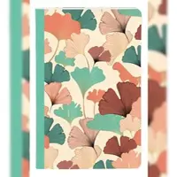 Clairefontaine 8x Gaïa beige, Notizbuch mit Fadenbindung 11x17cm, 48 Blatt, liniert, sortiert - 116252C