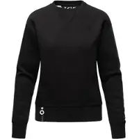 NAVAHOO Damen Stylischer Kapuzensweatshirt Pullover mit Rundhals-Ausschnitt ZUCKERSCHNECKE