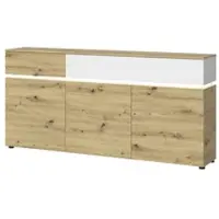 Möbel Kraft Sideboard Luci ¦ holzfarben ¦ Maße (cm): B: 181 H: 90 T: 40.0