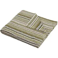 Como Duschtuch Jacquard Streifen , gelb , Maße (cm): B: 70