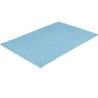 EXKLUSIV HEIMTEXTIL Badvorleger Frottier 700 g/m2 50 x 80 cm Hellblau