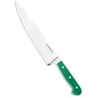 Johannes Giesser Messerfabrik Giesser Kochmesser, breit, 23 cm Klinge 8280 23 gr , Farbe: grün