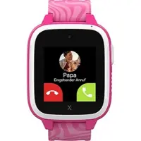 XPLORA XGO3 2. Generation, inkl. Freenet SIM Kinder Smartwatch Silikon, Langer Teil: 112 x 20 mm, kurzer 83 Pink