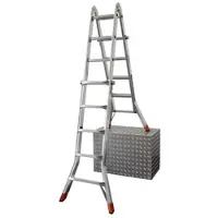 Krause „TELEMATIC“ SPROSSEN-GELENK-TELESKOPLEITER 4x5 SPROSSEN - 129963