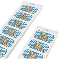 Combicraft Wertmarken Block 'Oktoberfest' auf 10er Streifen, weißes Papier - 1000 Abrisse pro Satz