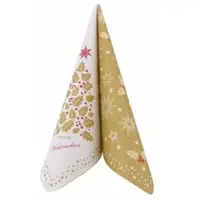 APARTina Airlaid Serviette Weihnachten Ilex in Gold , 40 x 40 cm, 50 Stück -