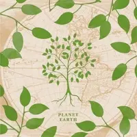 Mank Airlaid Serviette Opus Earth, 40 x 40 cm, 50 Stück -